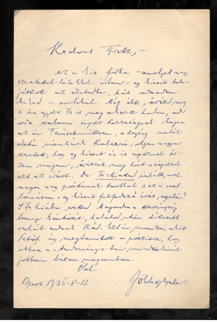 Egy nagy szepesi költő (Lám Frigyes)