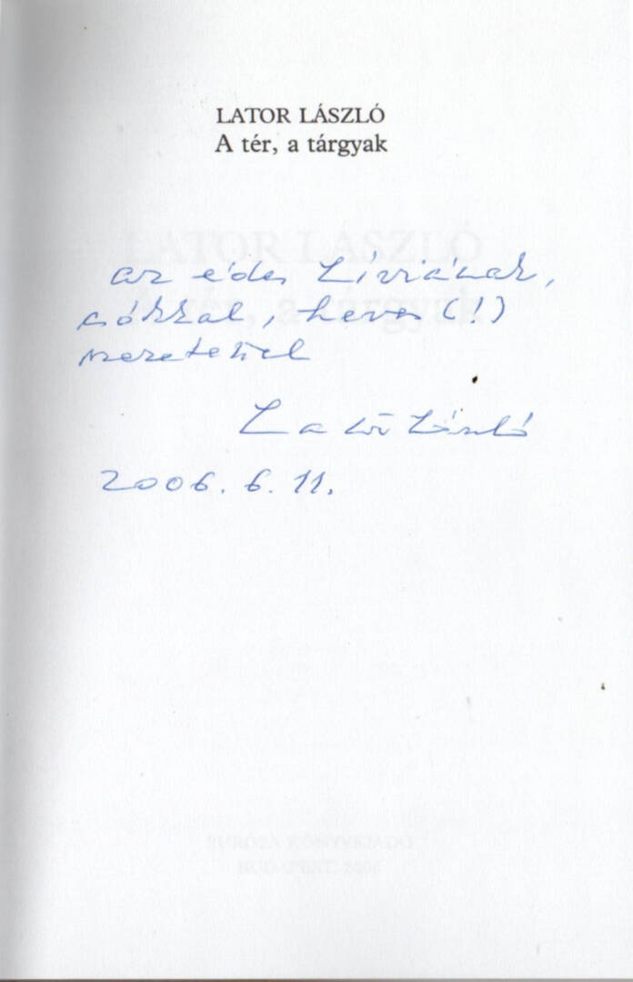 A tér, a tárgyak - Image 2